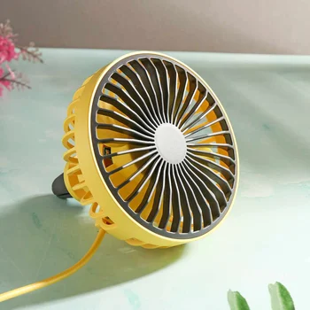 

New Pattern Pocket Car Fans 360° Rotating Mini-Hold Fans Student Outdoors Portable Small Fan Low Noise 3 Speed Mini Air Cooler