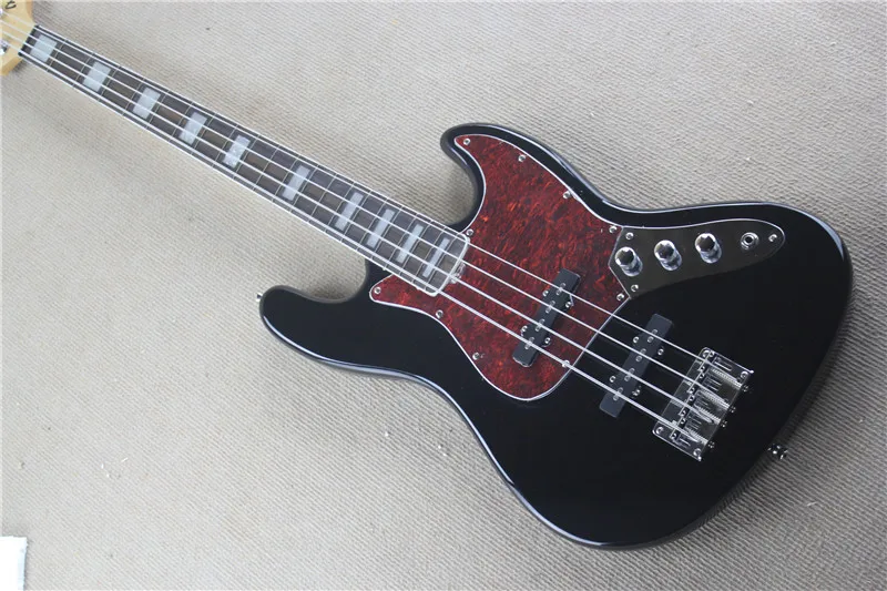 Оригинальная новая черная 4-струнная басовая гитара модель 10yue | Спорт и