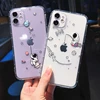 Cute Cartoon Astronaut Planet Star Phone Case For iPhone 11 Pro MAX X XS XR 12 Mini 7 8 Plus 6 Transparent Soft Shockproof Cover ► Photo 2/6