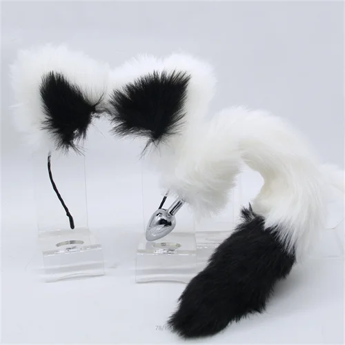 Lolita Accessories Sexy Fox Tail COSPLAY Anime Beast Ear Beast Tail Wolf Ear Cat Ear Fox Ear Anime Accessories Party Decoration spider woman costume Cosplay Costumes