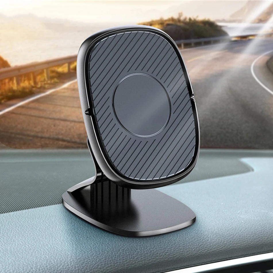 Magnetic Wireless Car Charger Phone Holder Telefon GPS Support for iPhone 13 12 Pro Max Universal Wireless Charging Car Holder car dashboard phone holder