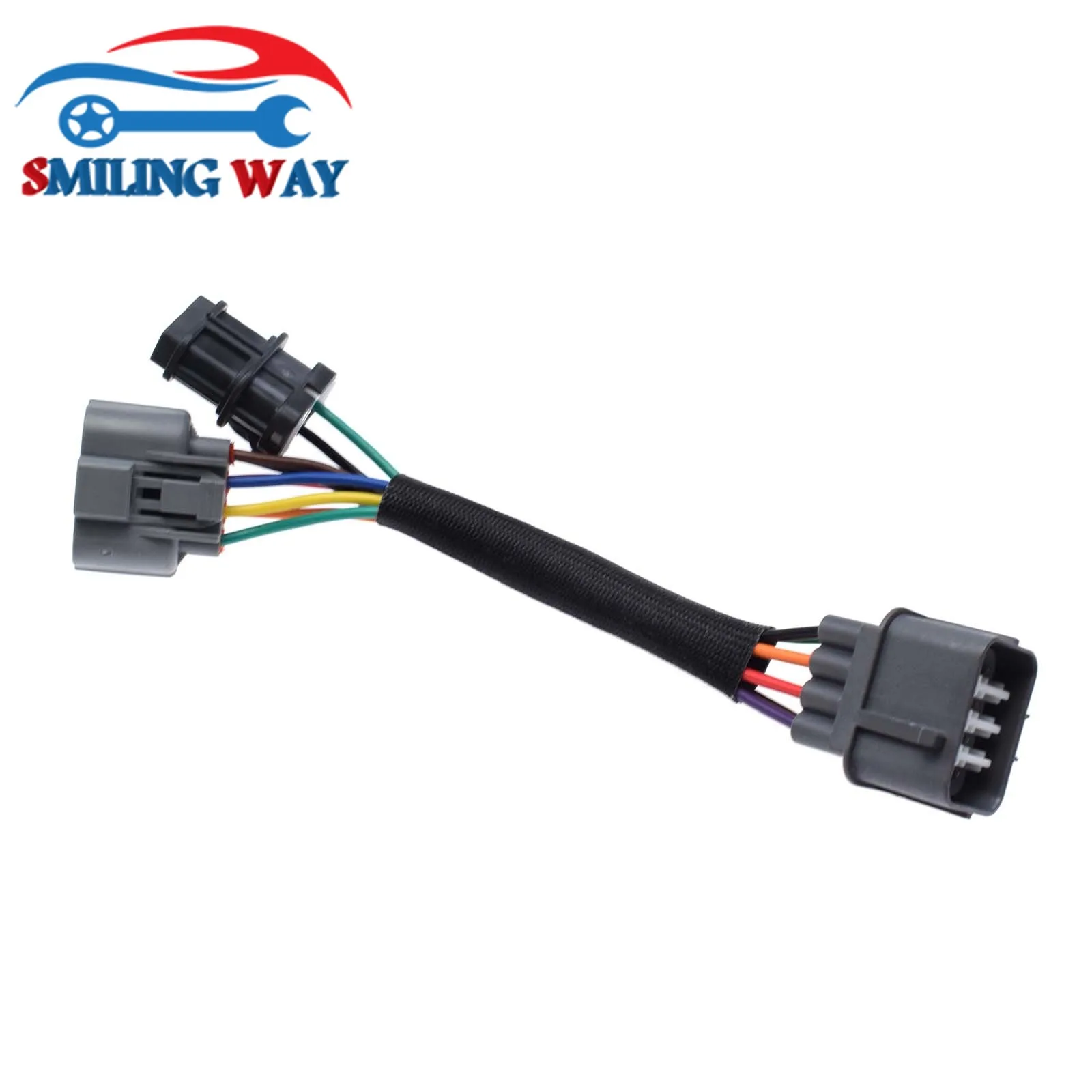 8 pins OBD2 TO OBD1 Distributor Adapter Jumper Wiring Harness Connector Plug Cable For Acura Honda Civic 1.6L 1999 2000