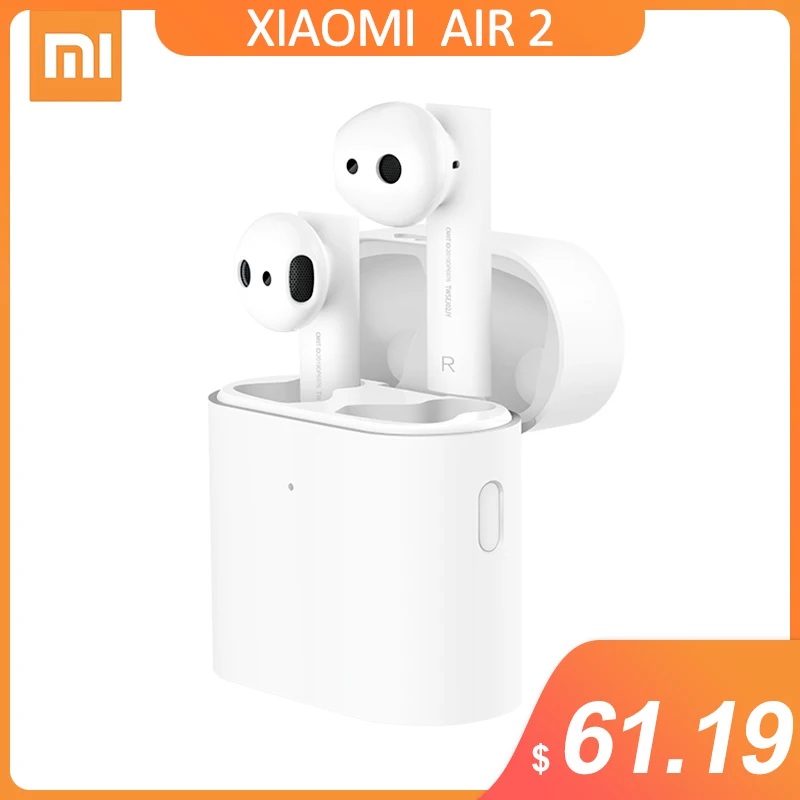  New Xiaomi Air 2 TWS bluetooth Earphone Headset Noise Cancelling LHDC HD 14.2mm Dynamic Dual Mic EN