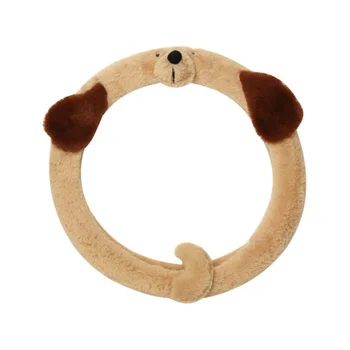 

6 Design Car Styling Animal Car Steering Wheel Cover Cute Cartoon Universal Interior Accessories Set Women/man Car covers Hot