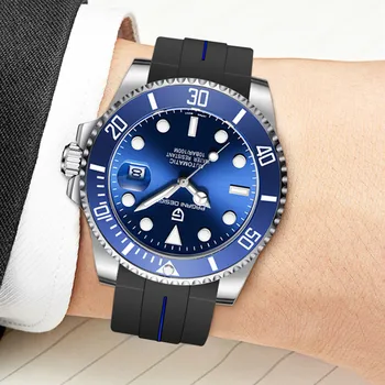 

2020 PAGANI DESIGN Men's Watches Top Brand Luxury Mechanical Watch For Men Silicone Automatic Watch Clock Men Relogio Masculino