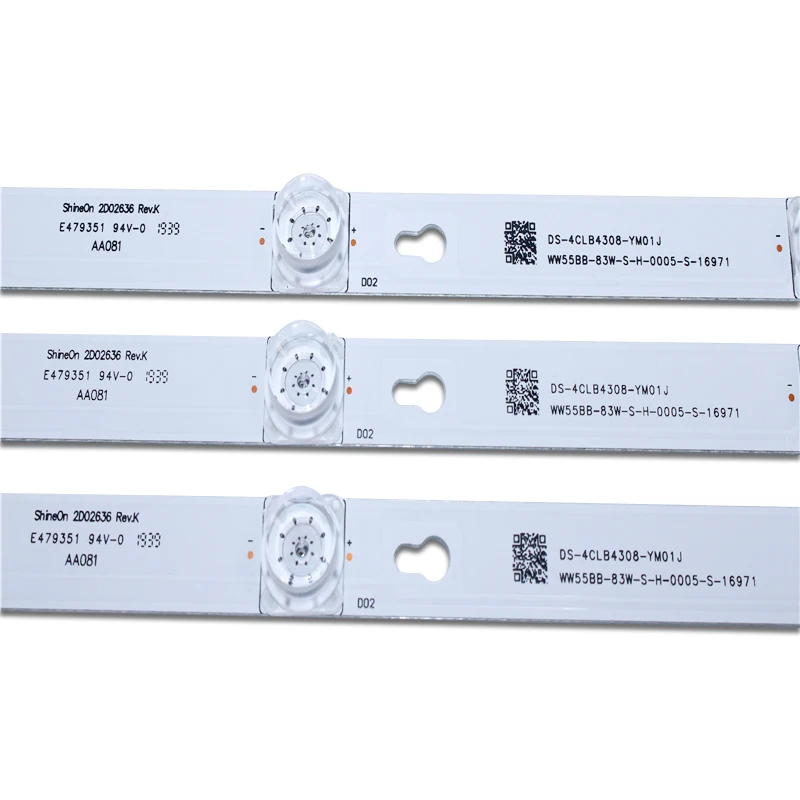 LED Ʈ Ʈ 8  TCL 43 TV D43A810 L43F1B L43P1A-F 43HR330M08A2 V5 Shine0n 2D02636 DS-4C-LB4308-HR02J