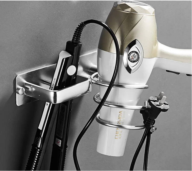 Hair Tool Organizer Wall Straightener Holder Organizer For Hair