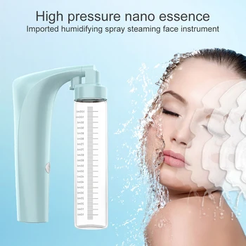 

Portable High-Pressure Water Oxygen Spray Nano Facial Moisturizing Steamer Wrinkle Removal Face Beauty Machine
