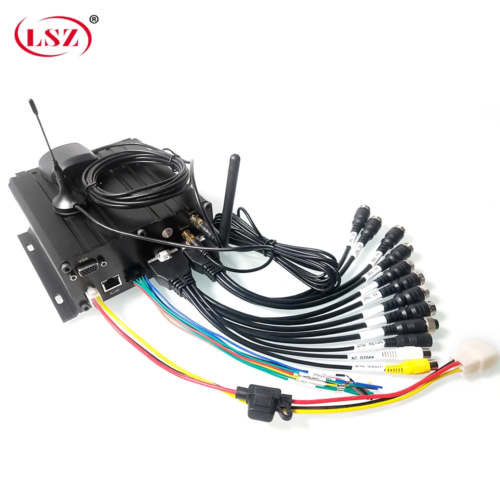LSZ Source factory 8CH MDVR 4G gps wifi видеорегистратор HDD для такси или школьного автобуса или грузовика