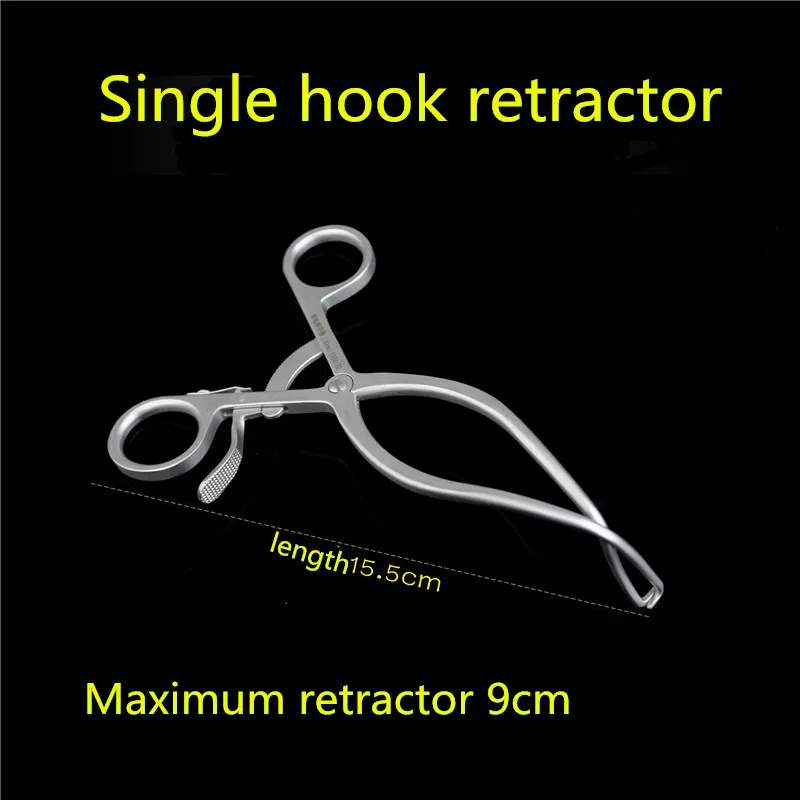 

pet animal orthopedic instrument medical small incision single hook retractor patellar tissue skin distractor Distraction forcep