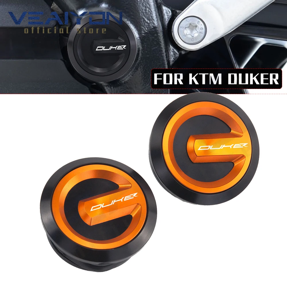 

For KTM 1290 Super Duke r Super duke RR/GT 1290 SDR Motorcycle Frame Hole Cover Caps Plug Decorative Frame Cap 2014 - 2020 2021