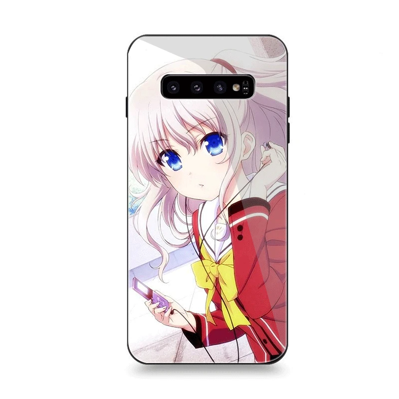 Чехол для телефона Стекло для samsung A70 A50 A30 A40 A20 A60 A10 S7 край S8 S9 S10 Plus Note 8 9 крышка Шарлотта Tomori Nao - Цвет: G8