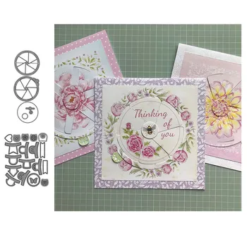 

Magic windows metal cutting dies cut die mold decoration Scrapbook paper craft knife mould blade punch stencils