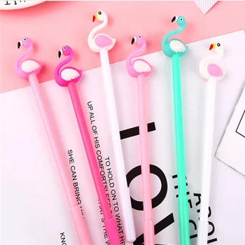 

100pcs/Lot 0.5 Wholesale Swan Gel Pen Free Shipping Creative Stationery Cute Cartoon Neutral Pen Writing Supplies GP001