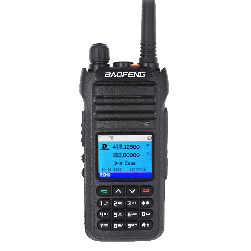 Baofeng Двухдиапазонная vhf uhf аналоговая цифровая walkie talkie DM 1706 Tier 1 + 2 Ham Любительская