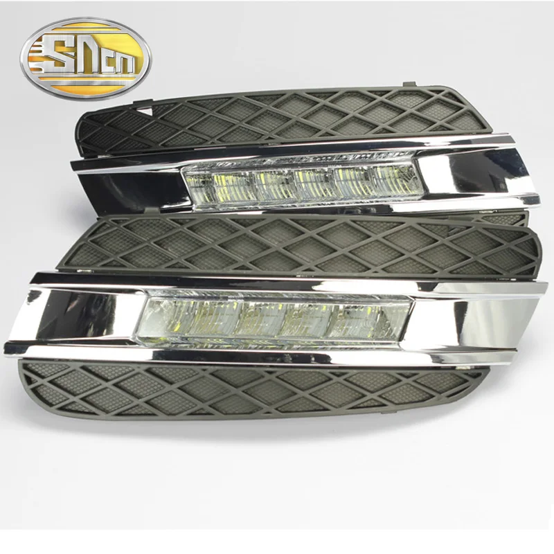 SNCN светодиодный дневные ходовые огни светильник для Mercedes Benz W164 ML280 ML300 ML350 2006 2009