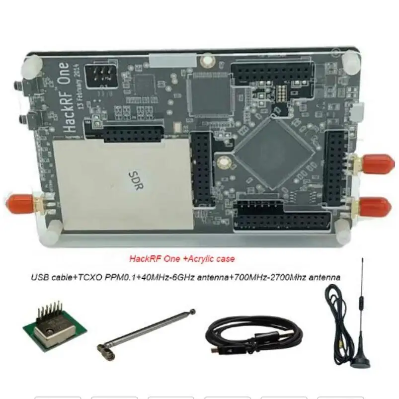 HackRF один 1 МГц до 6 ГГц программное обеспечение определенная платформа развития RTL SDR demo ongle приемник Ham Радио C5-002 - Цвет: choose 4