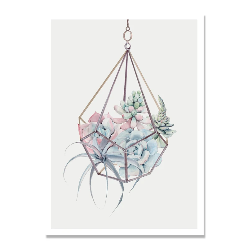 Succulent-Plants-Nordic-Poster-Leaf-Cactus-Flowers-Wall-Art-Print-Posters-And-Prints-Canvas-Painting-Wall (8)