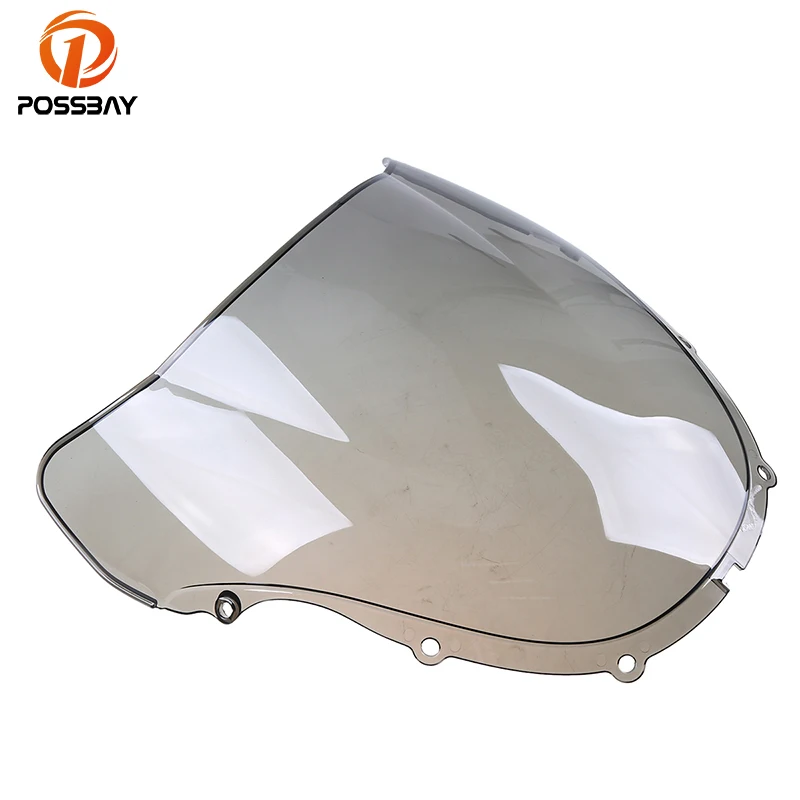 thumbnail image 2 of CBR600 F4i Motorcycle Windscreen - Black Double Bubble Windshield For 2001-2008 Models | Wind Protection 2 of 11