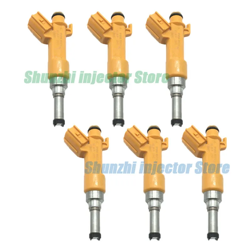 6 шт. Форсунка топливной форсунки для LEXUS NA IS2xxx/3xxx/RC350/300/200 T/GS серии/NX серии 2,0 8ARFTS 23250-0V040 23209-39275