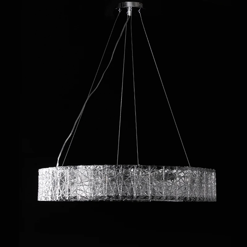 Luxury Glass Iron LED Pendant Lights Lighting Nordic Pendant Lamp Dining Living Room Bedside Bedroom Bar Loft Decor Hanging Lamp
