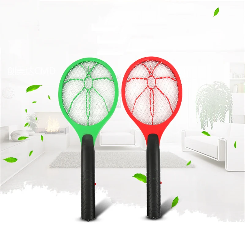 

Electric Mosquito Swatter Summer Hot Cordless Battery Power Electric Fly Mosquito Swatter Racket Insects Killer Home