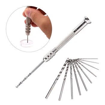 

Metal Hand Drill Equipments Uv Resin Mold Tools And Handmade Jewelry Tool With Drill Screw