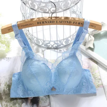 

Non-Steel Ring Push up GIRL'S Paper Bra Sexy Chest Size WOMEN'S Underwear Breast Hugging Adjustable Thin Cup