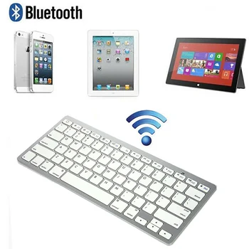 

Ultra-Slim Wireless Keyboard Bluetooth 3.0 Keyboard Teclado For Apple For iPad Series iOS System