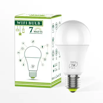 

WiFi RGB Smart LED Light Bulb For Apps By IOS Android Amazon Alexa/Google Home Smart Home 7W LED Bulb
