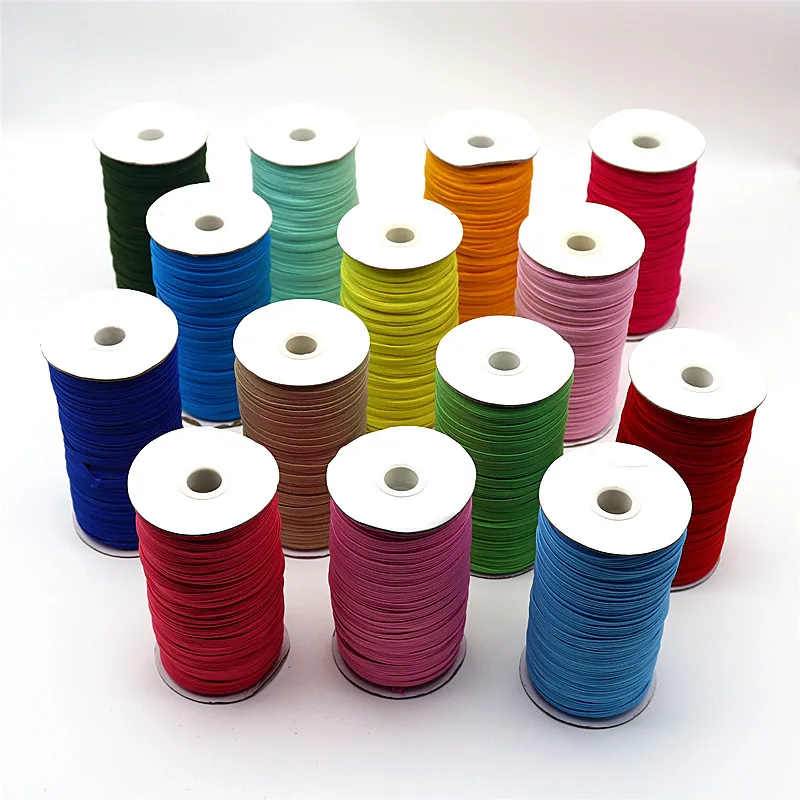 100 Yards Colorful Elastic Ribbon