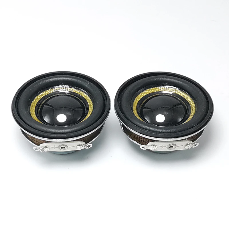 2pcs 40mm Waterproof Full Range Speaker 1.5 Inch 3W 4 Ohm 8ohm Audio Portable Speakers for DIY Waterproof Bluetooth Speaker