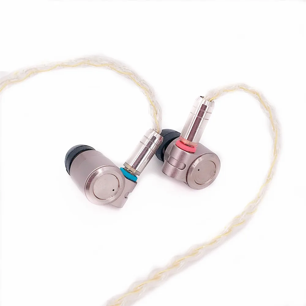 TinHIFI T3 1BA+ 1DD HIFI Гибридный Драйвер в ухо наушник монитор iem наушники вкладыши с позолоченным OFC SPC MMCX кабель T4 P1 T2