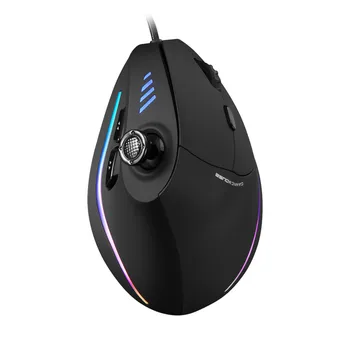 

Zelotes C-18 Vertical Cable Game LED Programmable Remote Mouse For Ergonomics Ergonomic Mause gaming mouse Wired mouse For PC
