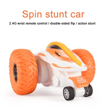 

Rc Vehicle Car Wireless Remote Control Tumbling Stunt Car Dump Truck Boy Kids Stalls Electric Toy Cross Explosion Models
