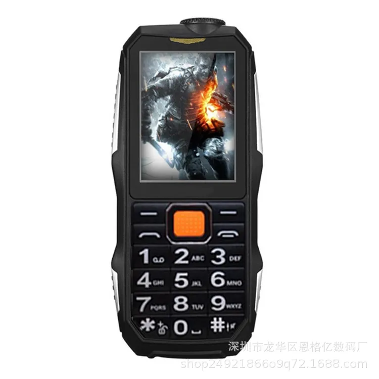 

Manufacturers Direct Selling Elderly People Hand W2 Triple Protection High Power Box Elderly People Three-proof Phone Long Stand