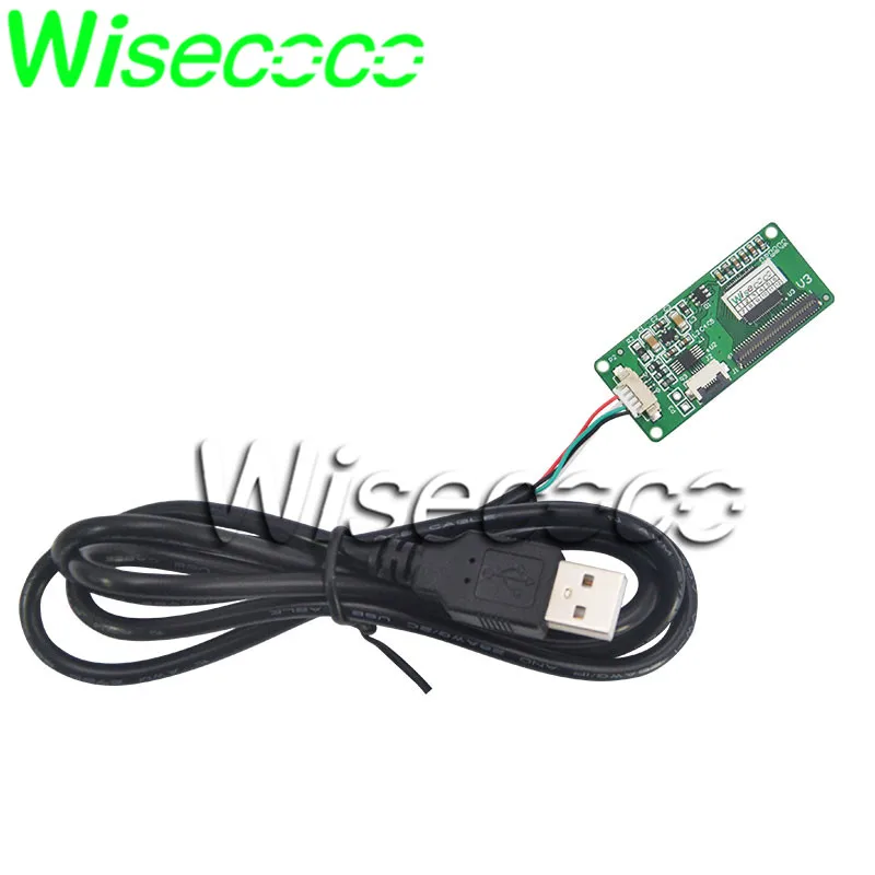Wisecoco 8,2 дюймов емкостный сенсорный экран панель Датчик дигитайзер USB плата контроллера для BP082WX1-100 plug& play