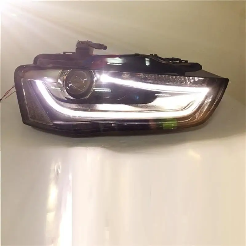 Automovil Assessoires Neblineros Para Авто Стайлинг лампы наружные Drl светодиодные фары автомобиля фары в сборе 13 14 15 16 для Audi A4L