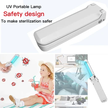 

Ultraviolet UV Sterilizer Light Foldable Sterilization Lamp disinfect bacterial kill mites Hand-held Household Germicidal Lights