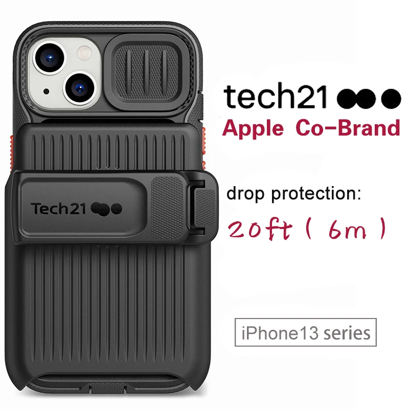 Чехол Tech21 для iPhone 13 Pro Max Air Armor прозрачный жесткий противоударный Роскошный