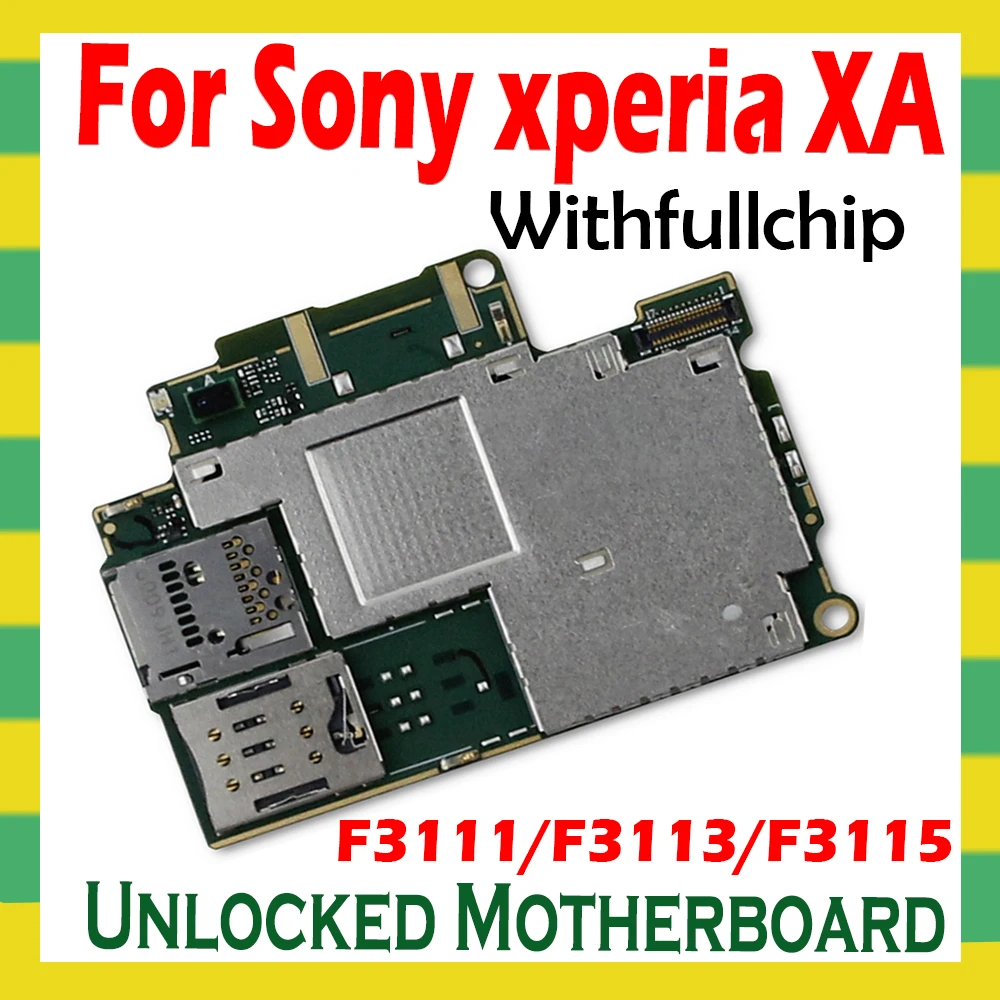 Для Sony Ericsson Xperia XA F3111 F3113 F3115 с полным чипом материнская плата разблокировка Android