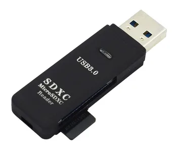 

2 in 1 High Speed USB 3.0 SD/TF T-Flash/MICRO SD Memory Card Reader Adapter