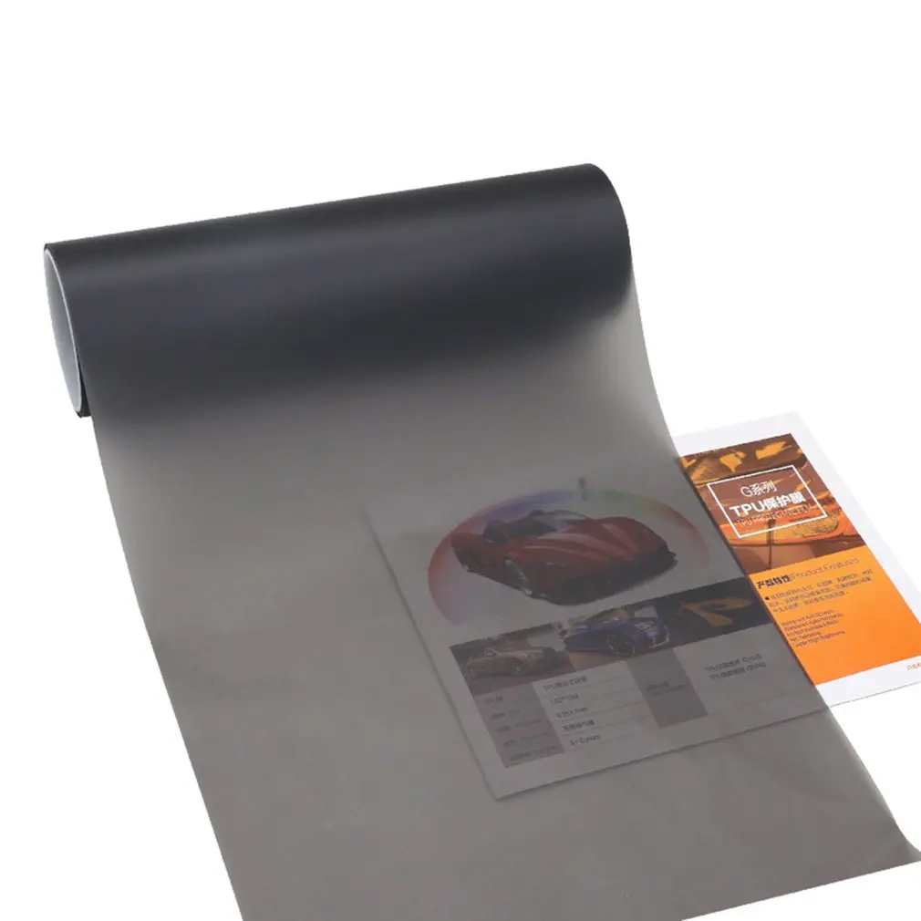 30*100cm Color Changing Stickers Translucent Film Headlights Taillights Styling Protection Film Car Accessory