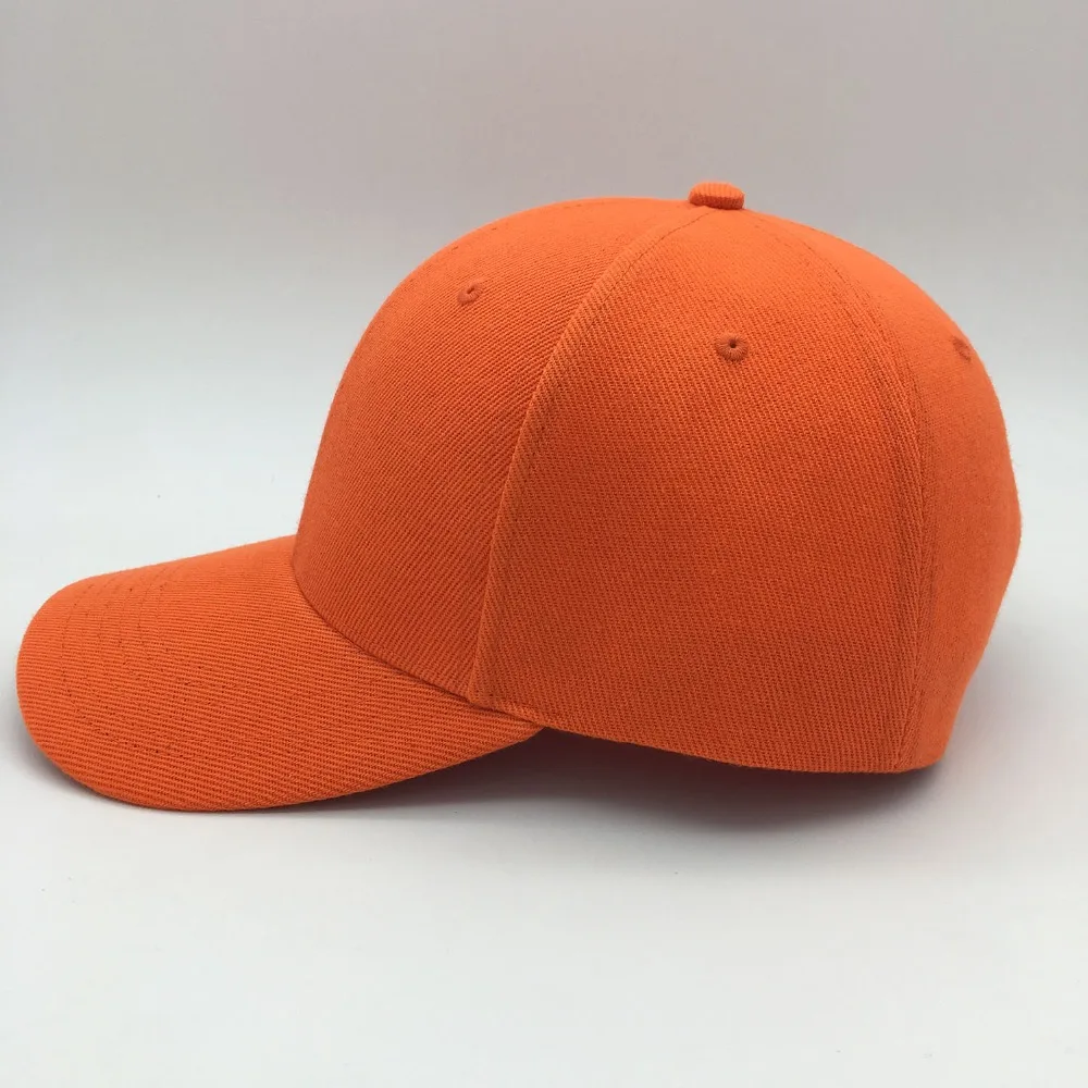 Baseball cap orange3