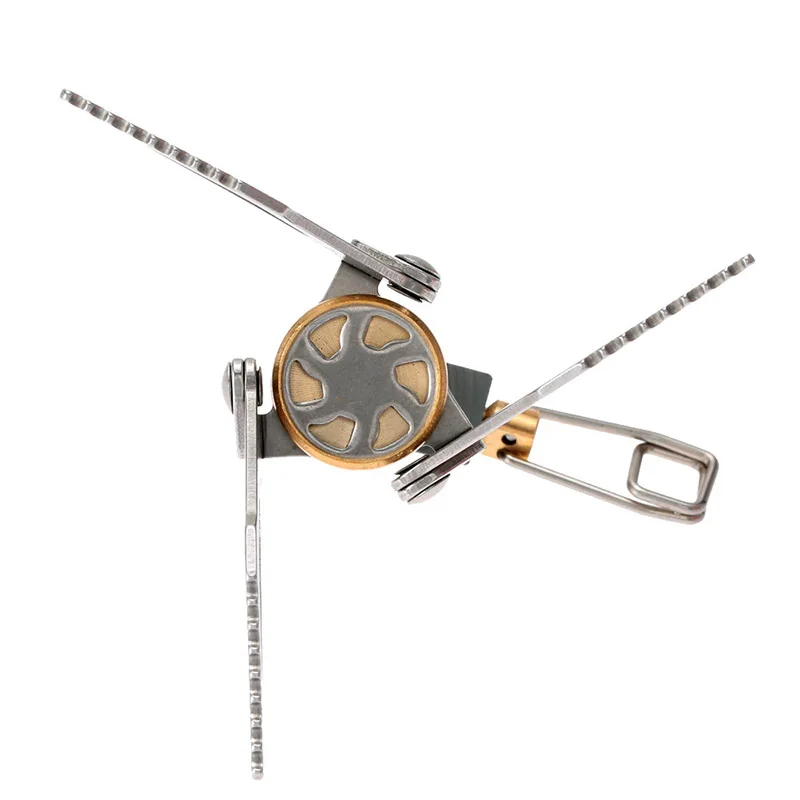 AISPORT New Outdoor Portable Gas Stove Folding Mini Camping Stove Survival Furnace Stove 45g 3000W Pocket Picnic Cooking Gas