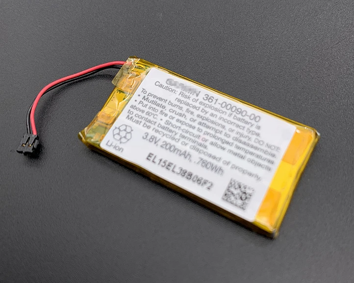 Аккумулятор 361-00090-00 для Garmin Vivoactive HR gps Smartwatch батарея 3,8 V 200mAh 760Wh запасные части