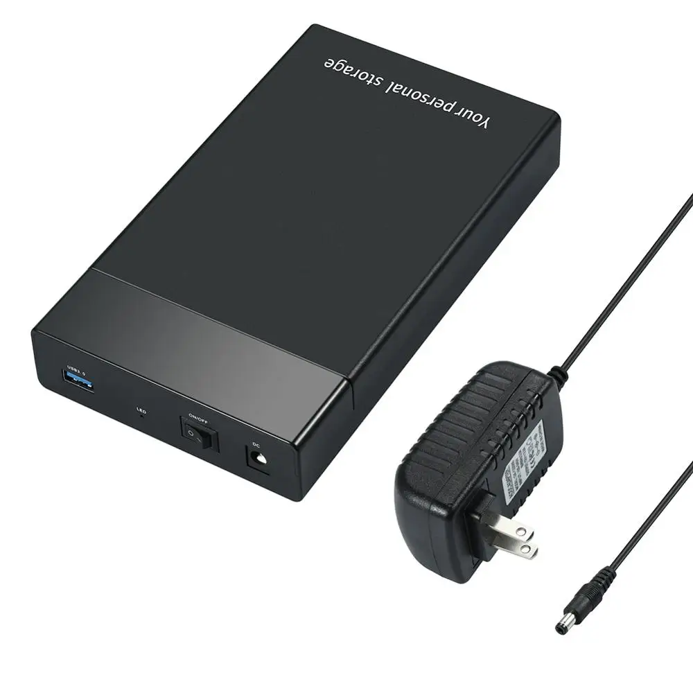 Hdd box USB 3,0 2,5 до 3,5 дюймов высокоскоростной SATA HDD корпус чехол внешний корпус для жесткого диска hdd док-станция для ноутбука