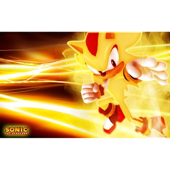 

Full Round Drill Cross Stitch Home Decor Sonic The Hedgehog Diamond Picture Embroidery Game Painting Gift Handmade Wall Sticker