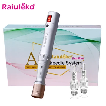 

Screw Microneedling Pen Ultima Wireless Electric Derma Rolling Tools Microneedle Therapy System Exfoliate Shrink Pores Device