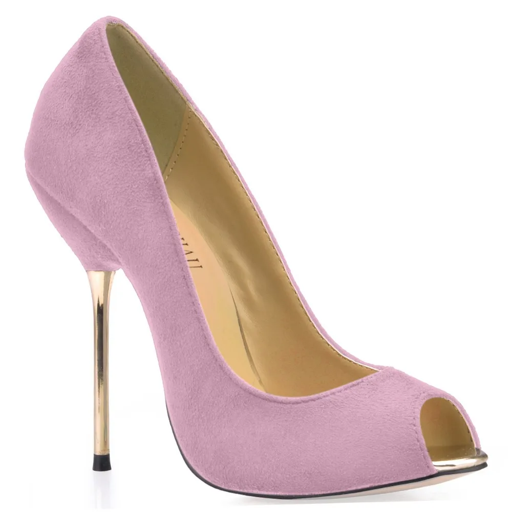 7 浅粉色弹力绒